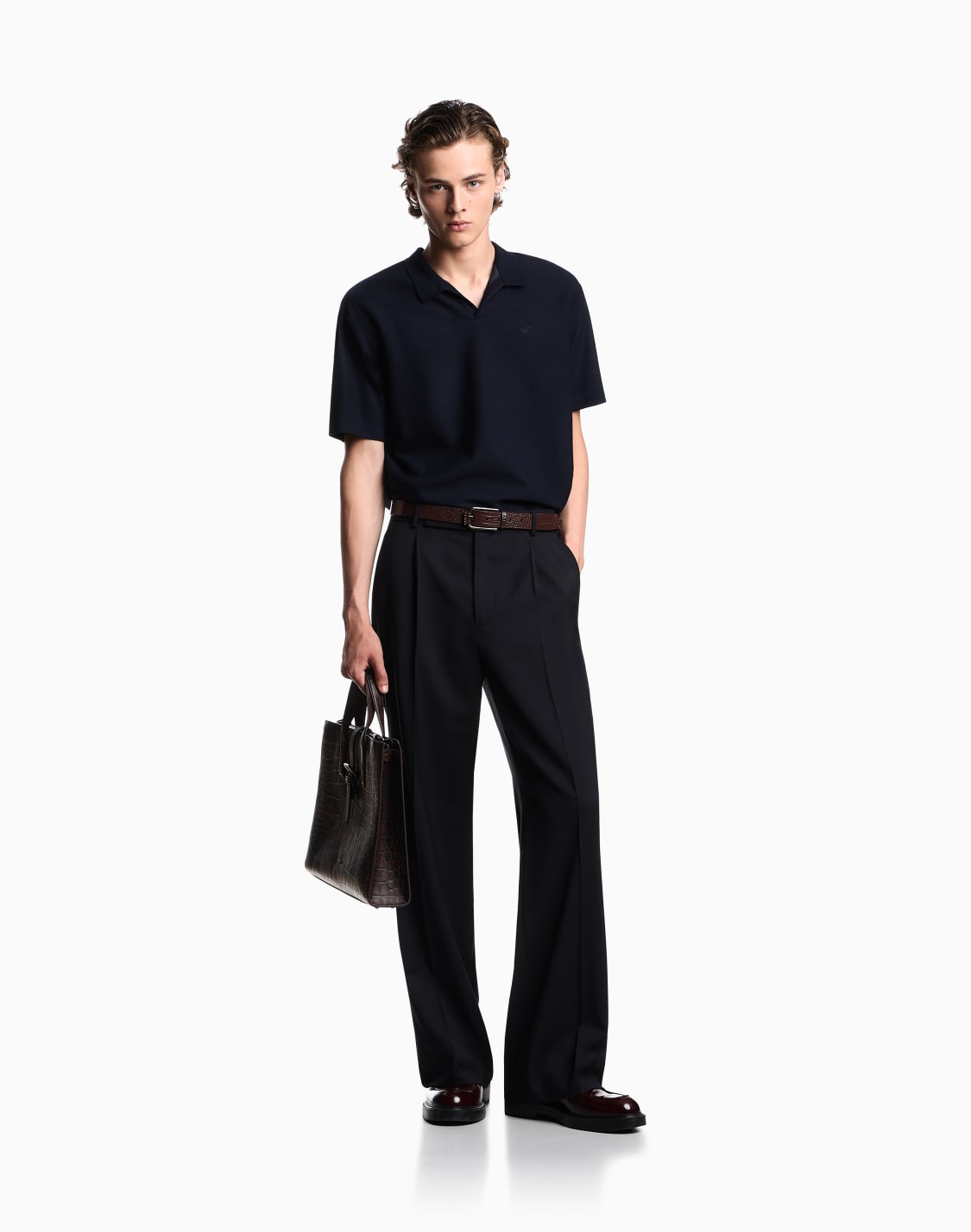 icon-polo-shirt-in-yarn-dyed-jacquard-jersey-blue--emporio-armani
