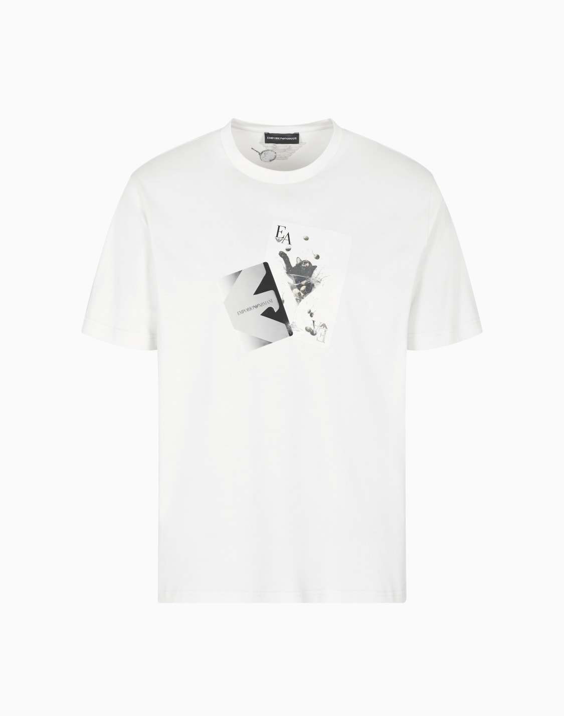 asv-tシャツ-ジャジ-トランププリント-ホワイト--emporio-armani