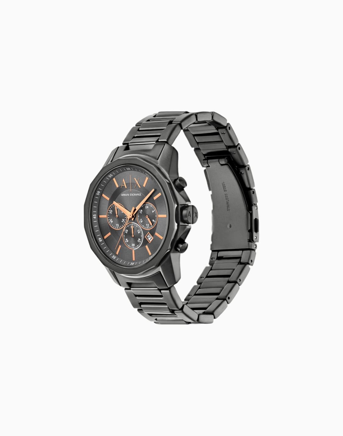 ステンレススチルベルト-クロノグラフウォッチブレスレット-ギフトセット_ax7170set-マルチカラ--armani-exchange
