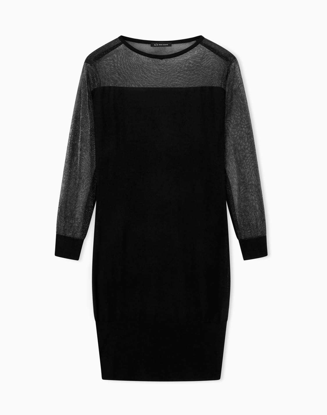 short-dresses-black--armani-exchange