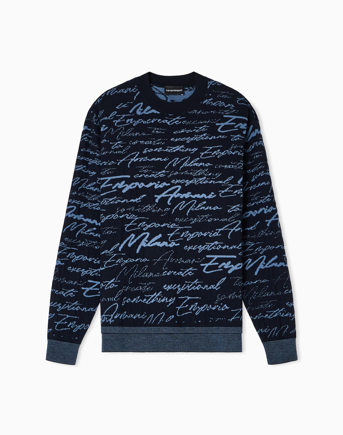 virgin-wool-jumper-with-all-over-jacquard-signature-logo-blue--emporio-armani