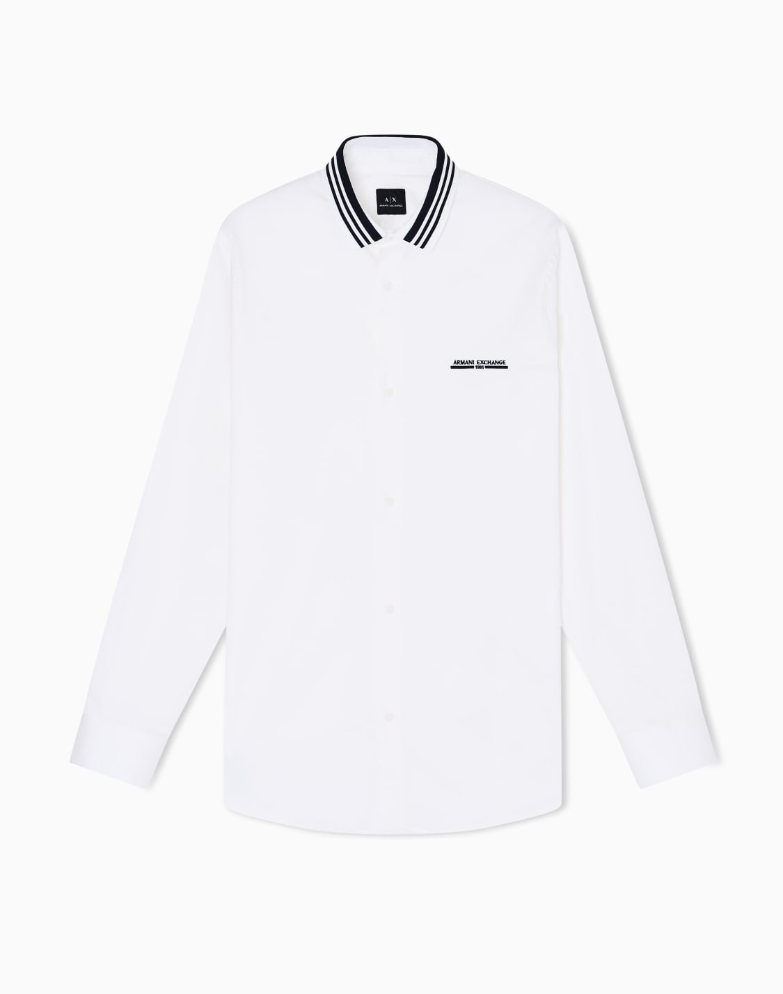 casual-shirts-white--armani-exchange