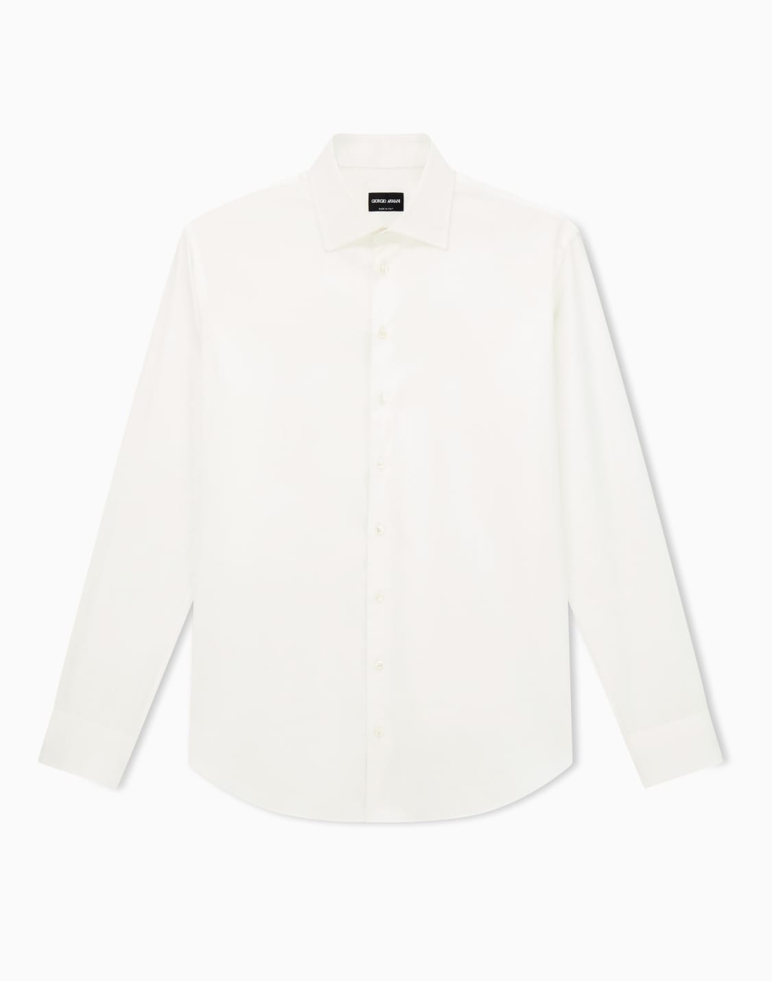 camicia-classica-regular-fit-in-cotone-bianco--giorgio-armani