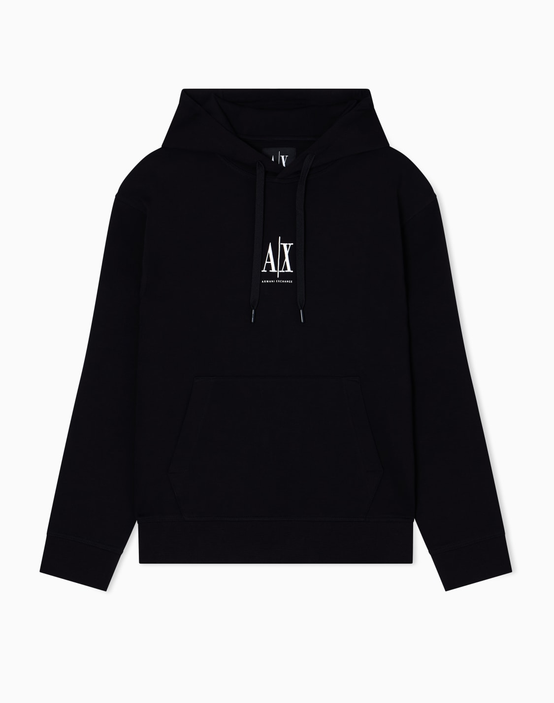 icon-フデッドスウェットプルオバ-ブラック--armani-exchange