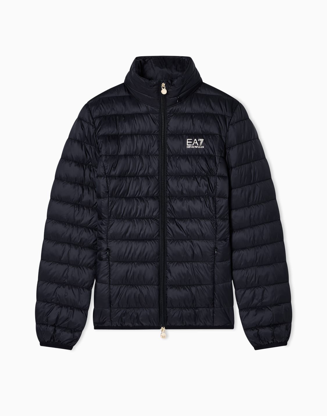 core-lady-lightly-padded-jacket-in-nylon-black--ea7