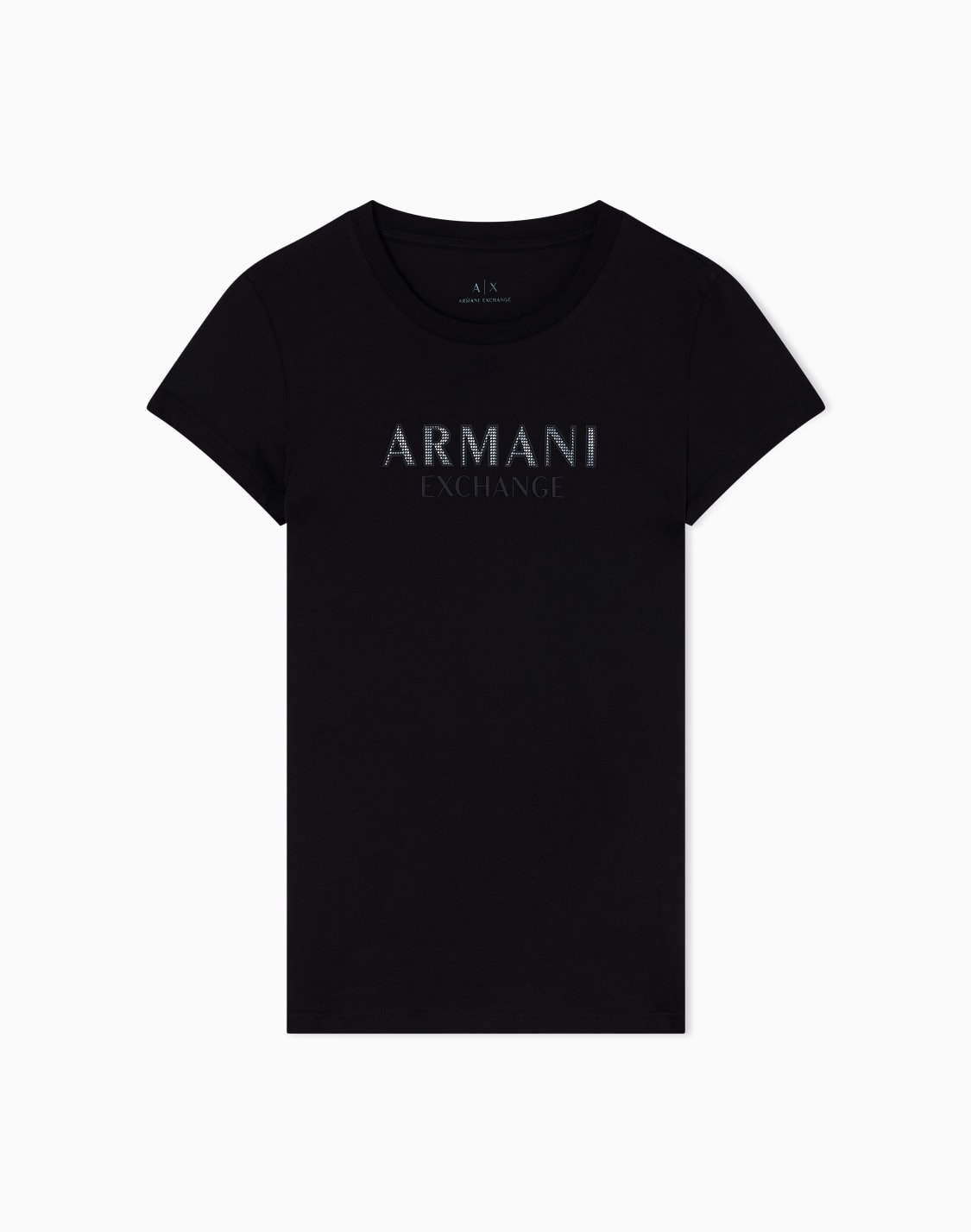camisetas-slim-fit-negro--armani-exchange