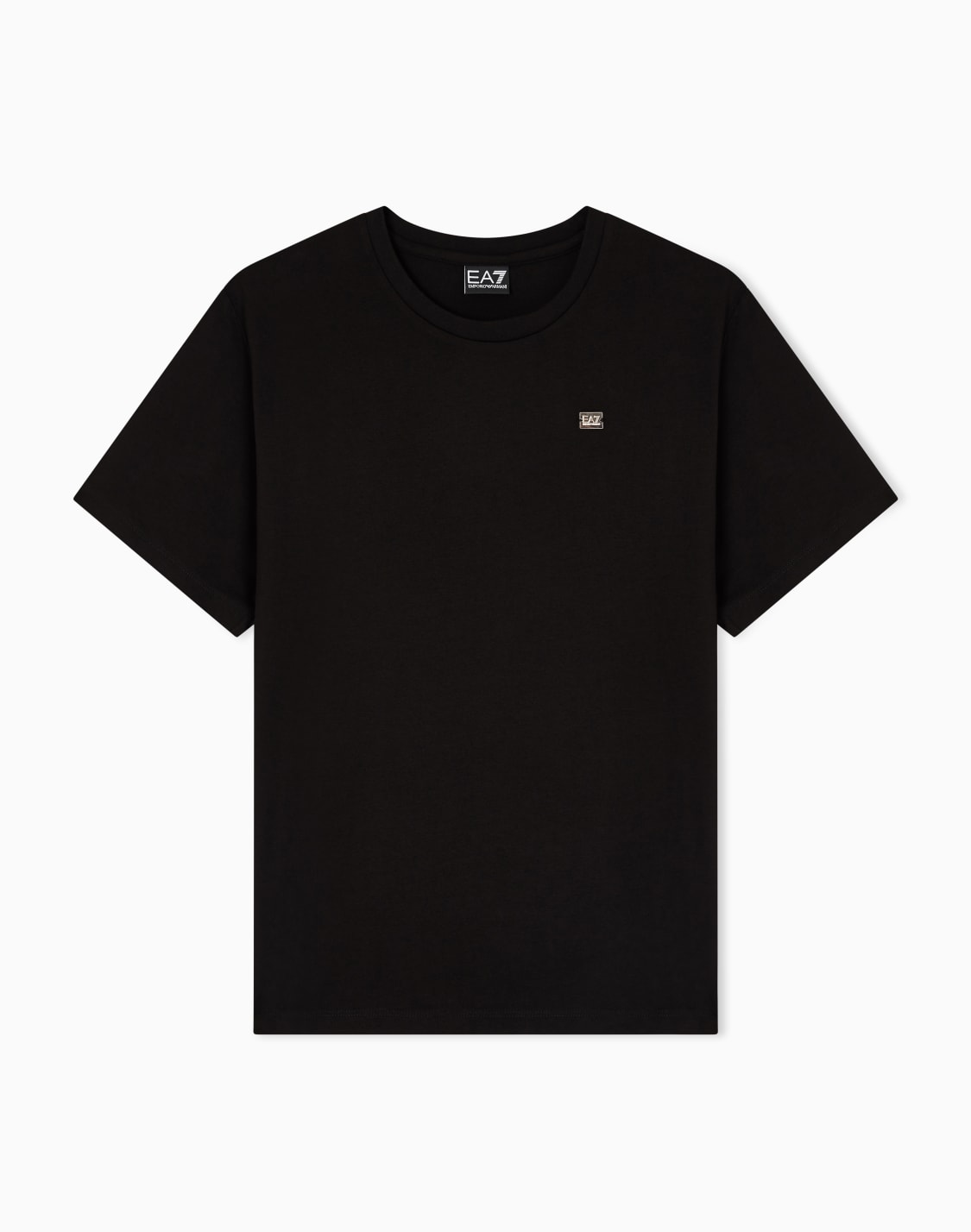 core-lady-short-sleeved-t-shirt-in-stretch-cotton-jersey-black--ea7
