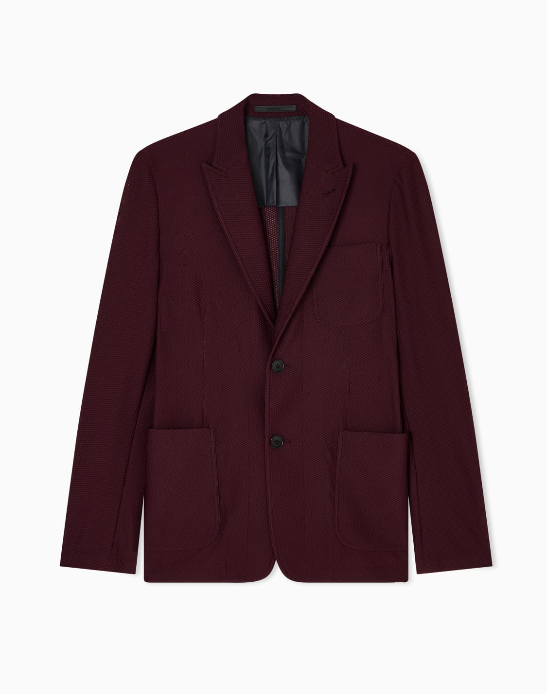 single-breasted-jacket-in-technical-waffle-fabric-burgundy--giorgio-armani