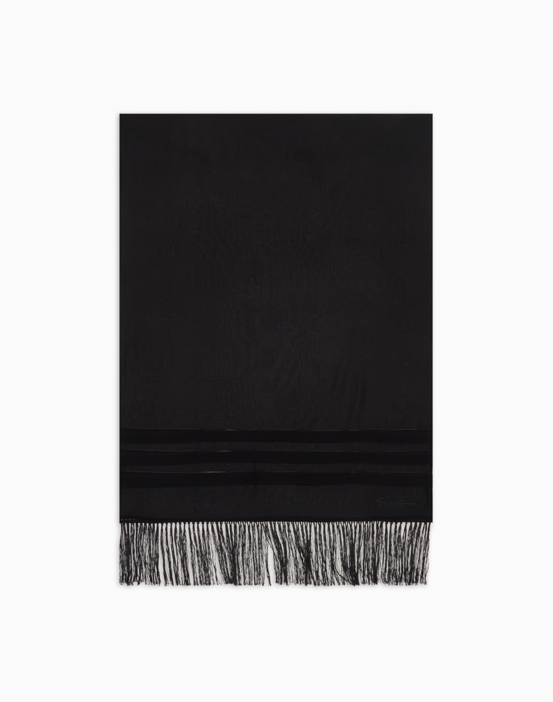 tole-en-georgette-de-soie-noir--giorgio-armani
