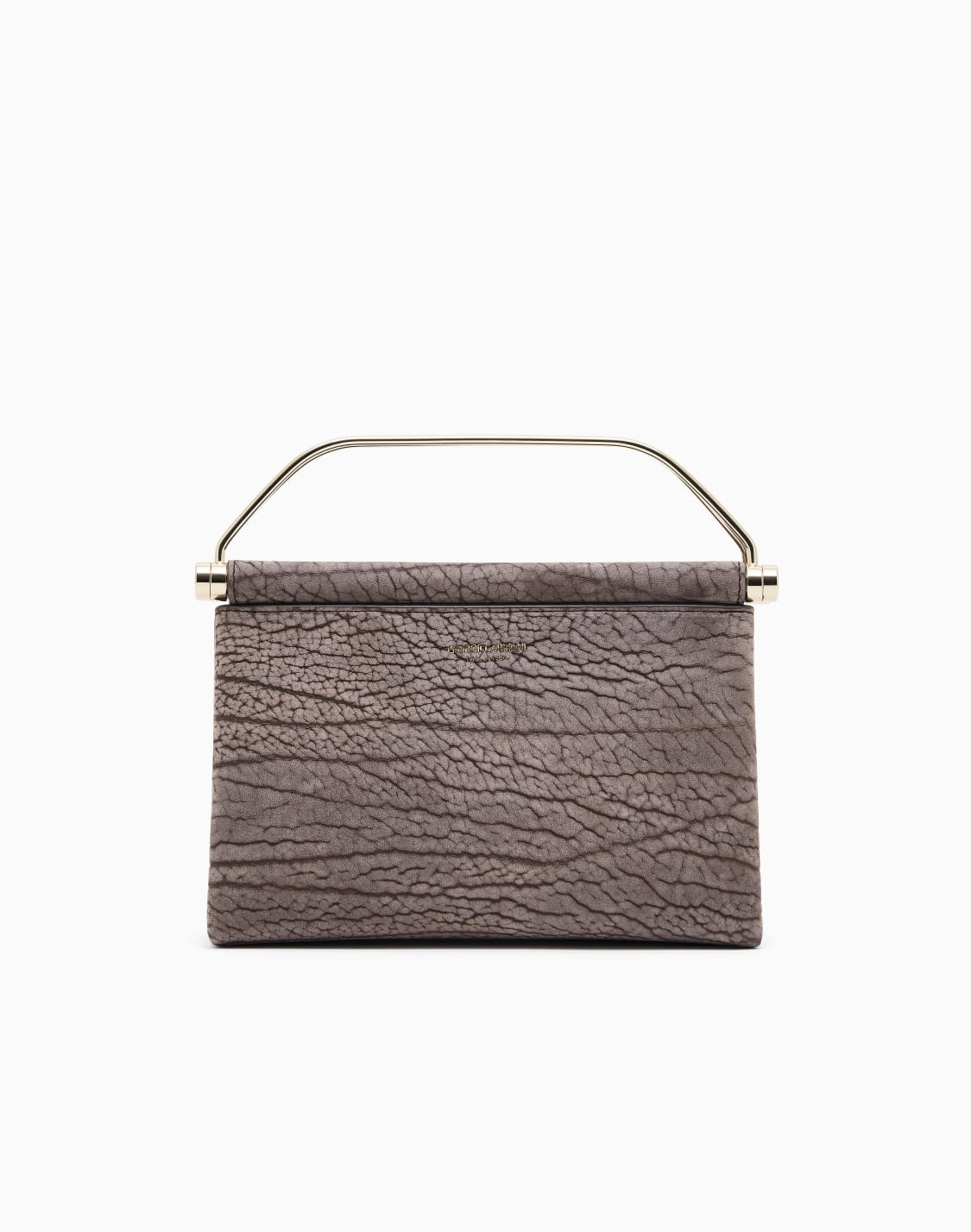borsa-a-mano-piccola-in-nabuk-stampato-marrone--giorgio-armani