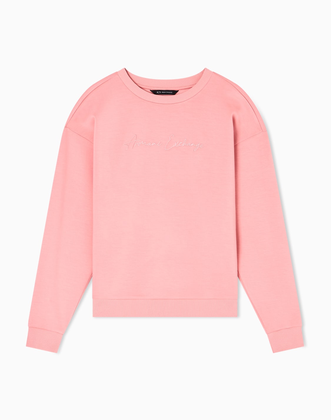 basic-crewneck-sweatshirt-pink--armani-exchange