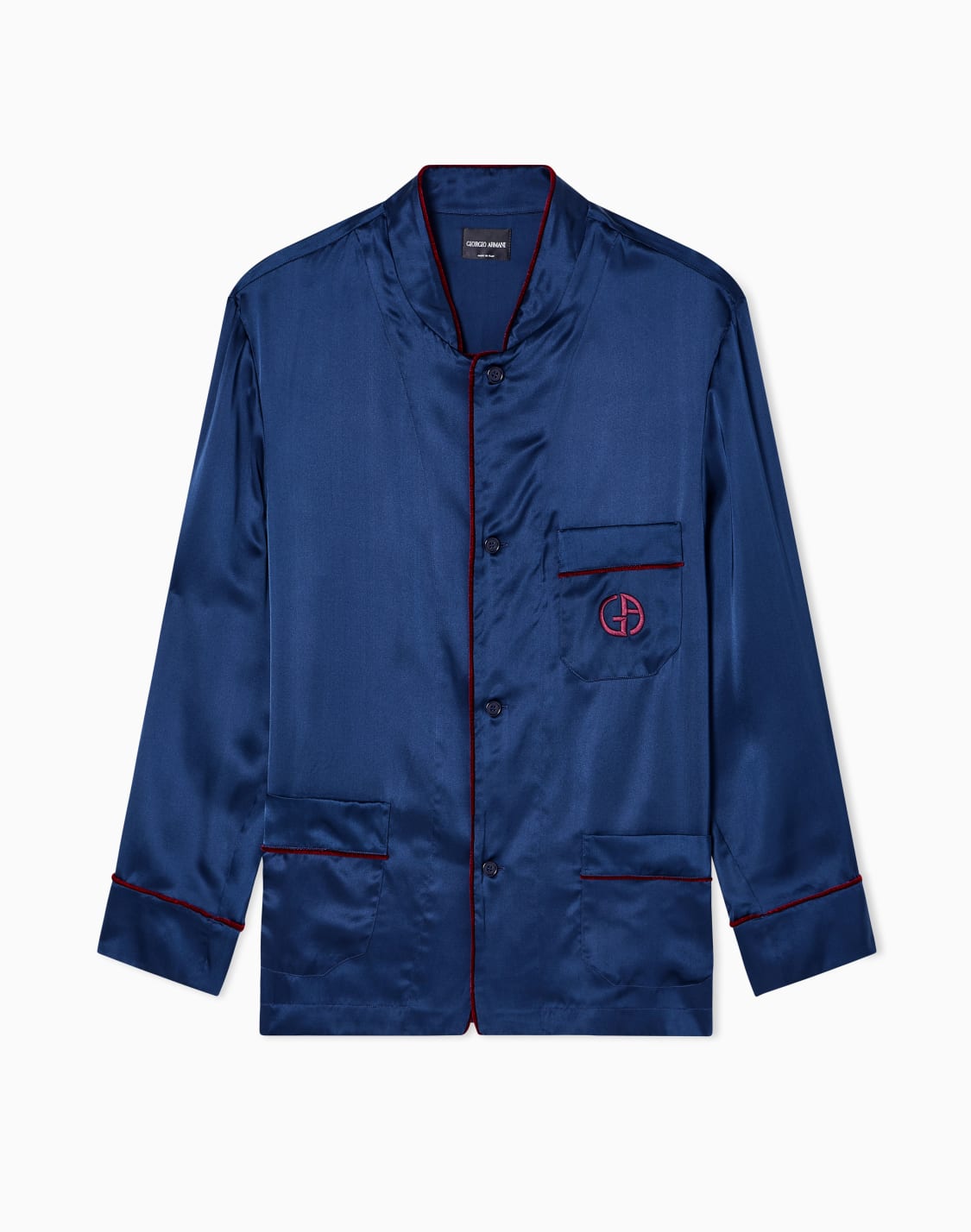 pigiama-in-seta-con-monogramma-blu--giorgio-armani