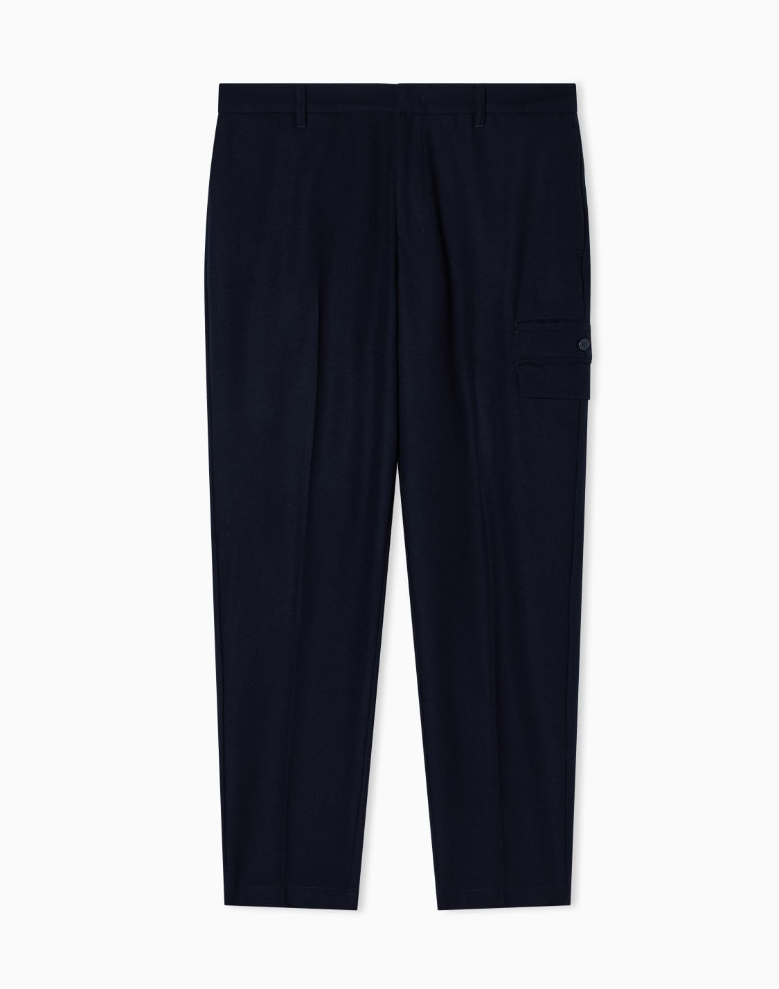pleated-trousers-ネイビブル--armani-exchange