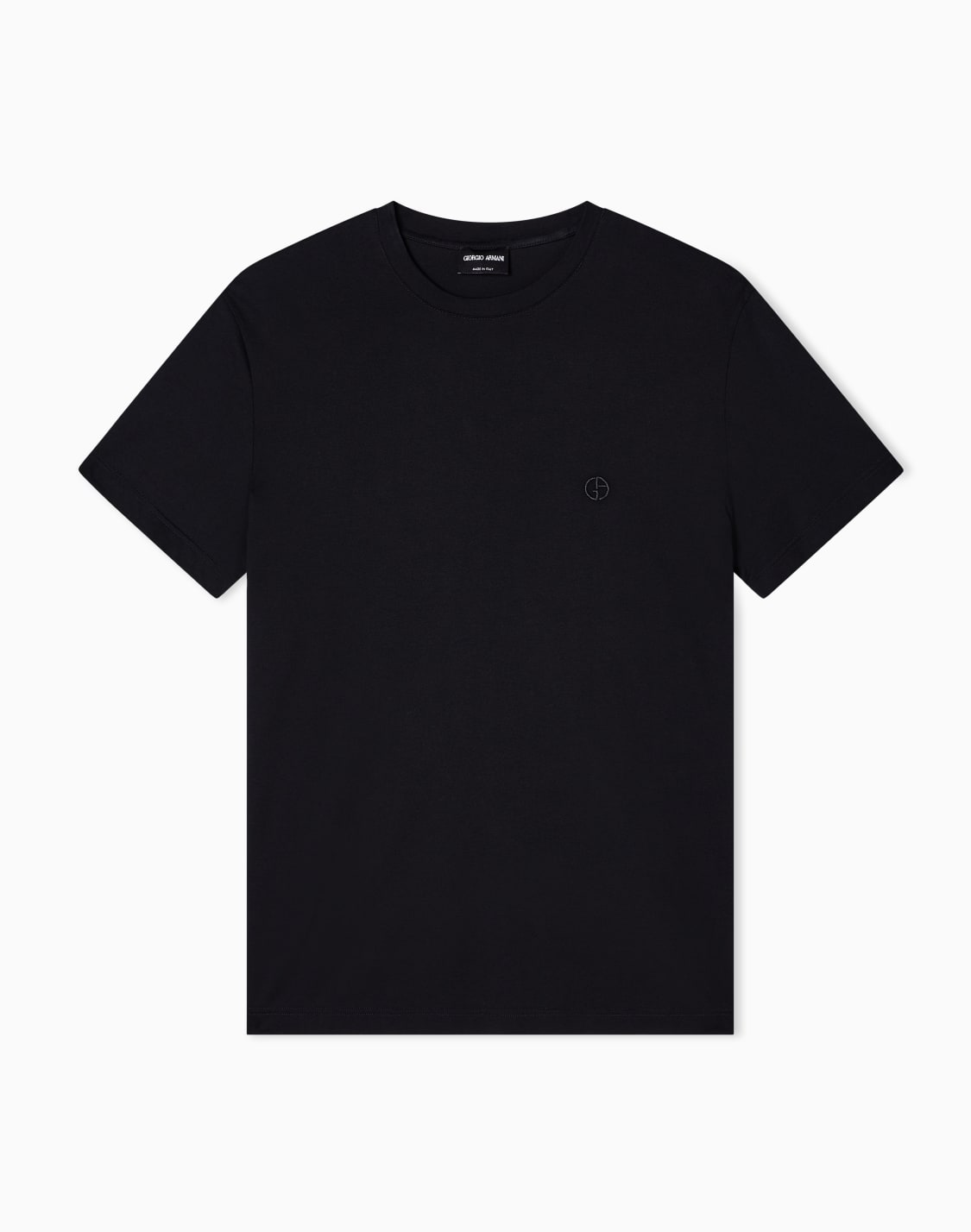 asv-ラウンジウェア-クルネックtシャツ-コットン-ブラック--giorgio-armani