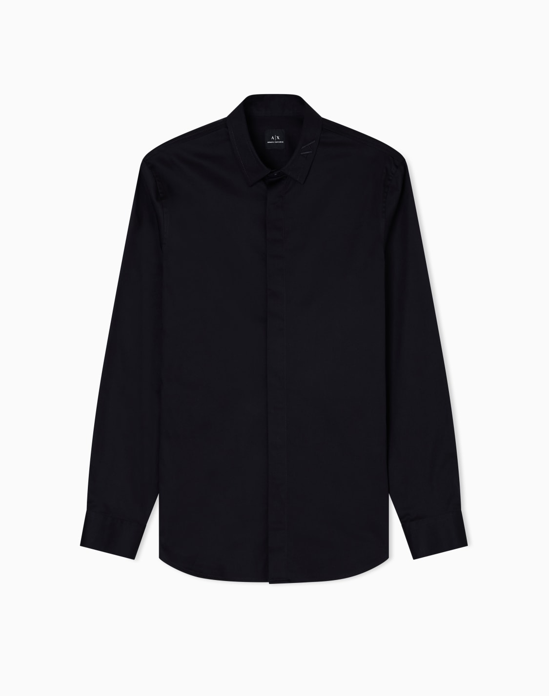 chemises-classiques-noir--armani-exchange