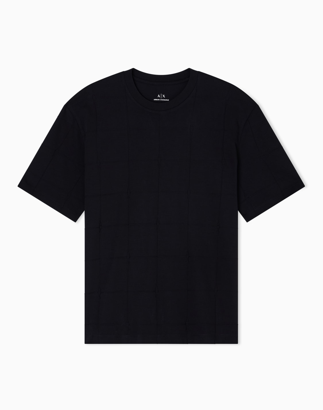 geometric-pattern-t-shirt-negro--armani-exchange