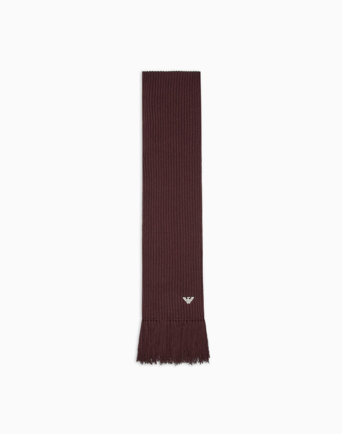 asv-new-york-capsule-collection-ribbed-wool-blend-scarf-brown--emporio-armani