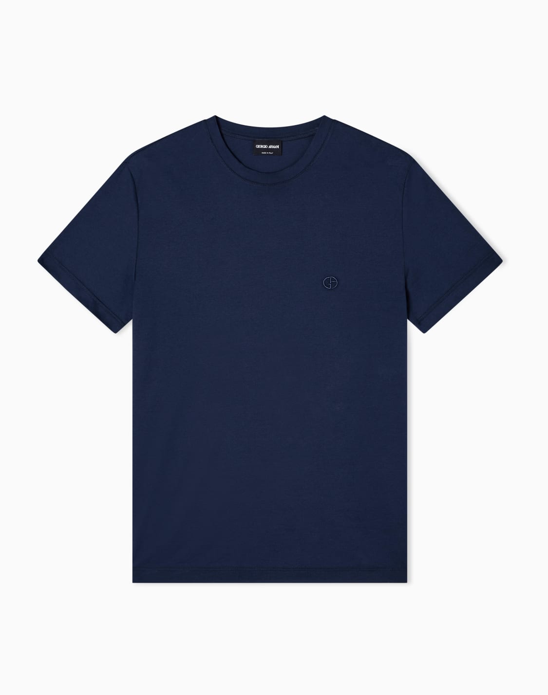 asv-ラウンジウェア-クルネックtシャツ-コットン-ブル--giorgio-armani