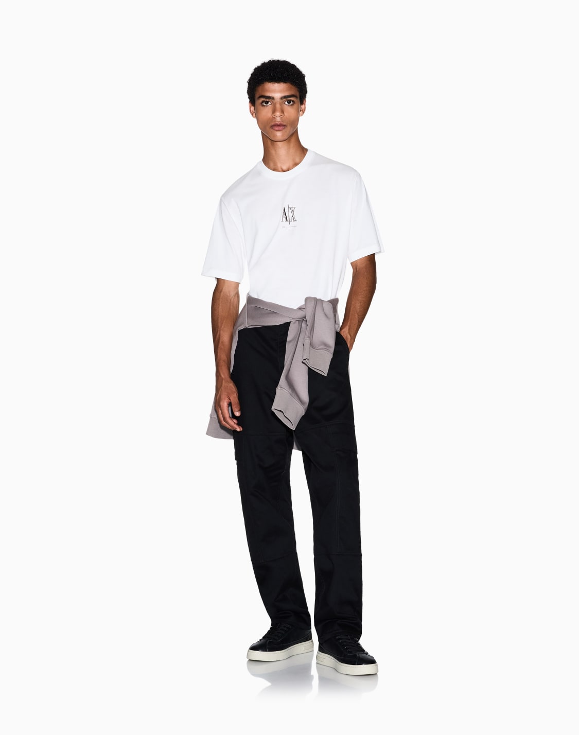 icon-半袖クルネックtシャツ-ホワイト--armani-exchange