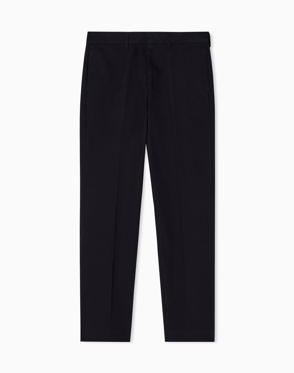 チノパンツ-コットンツイル-ブラック--emporio-armani