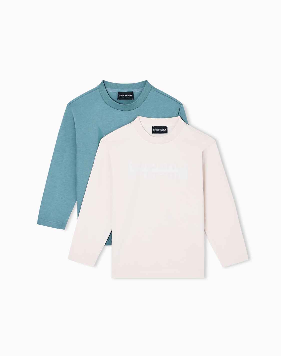 asv-長袖コンフォトフィットtシャツ2枚セット-ジャジ-ベジュ--emporio-armani
