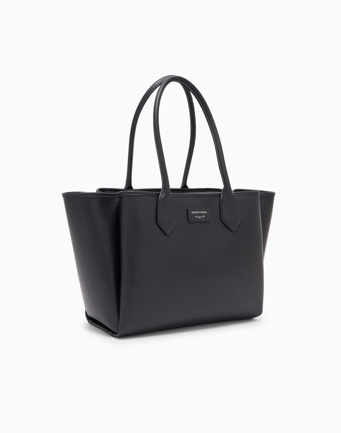 ショッパ-パルメラト仕上げ-ラジ-ブラック--emporio-armani
