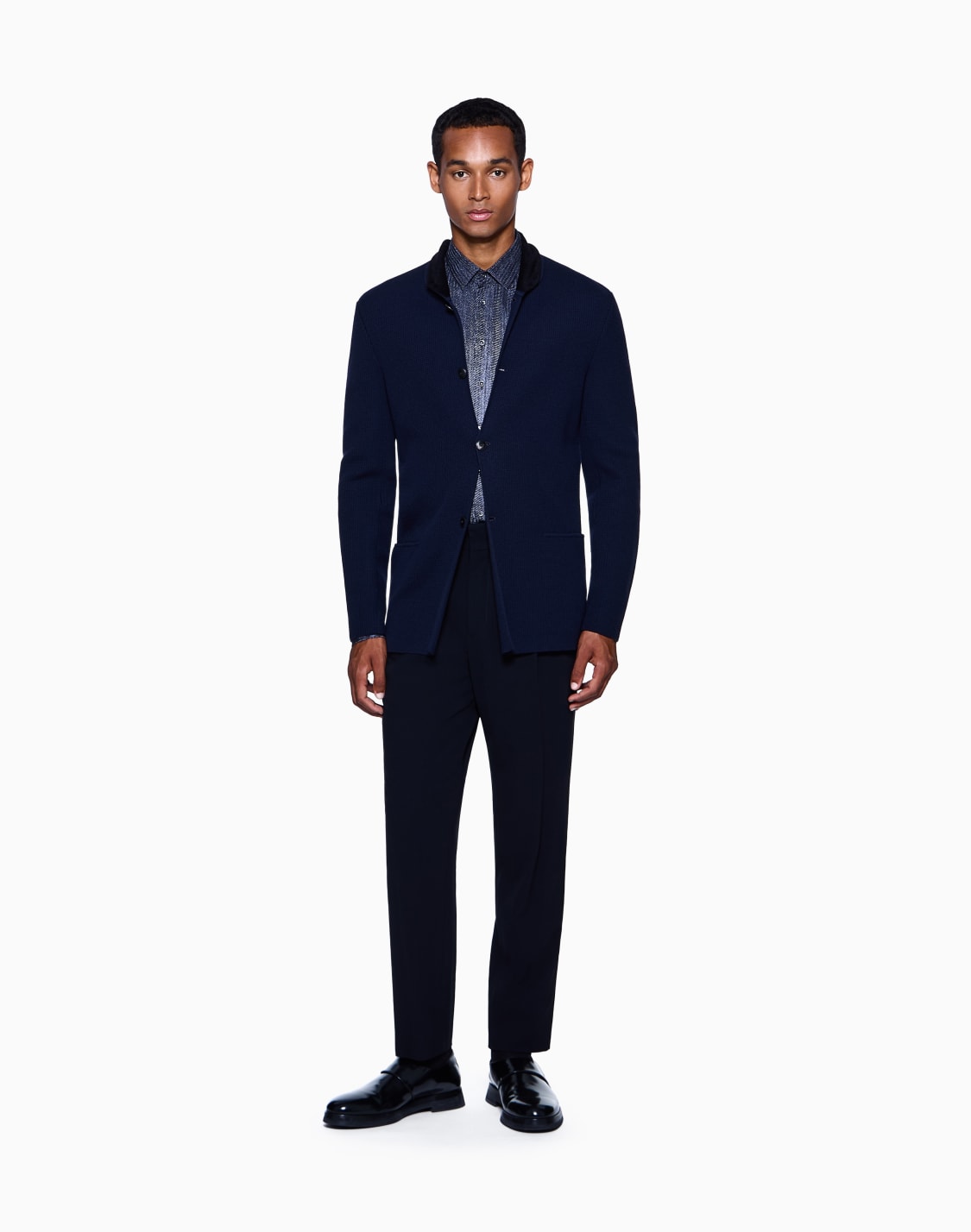 chemise-coupe-classique-en-viscose-et-soie-imprime-bleu--giorgio-armani