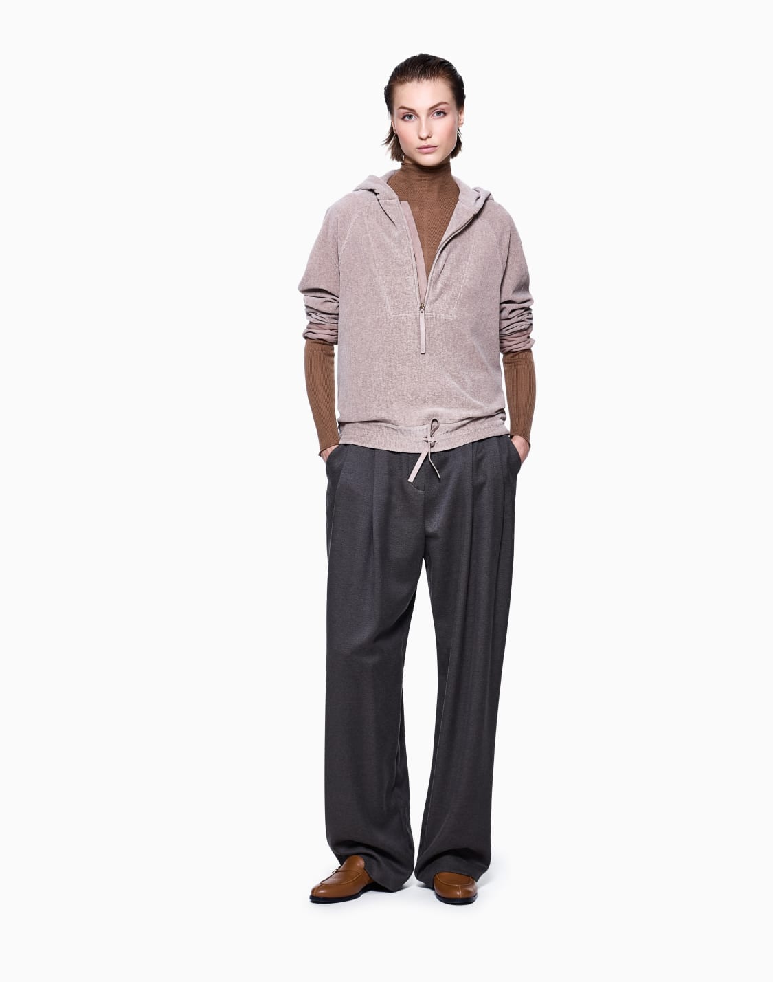 ribbed-chenille-jersey-hooded-sweatshirt-beige--giorgio-armani