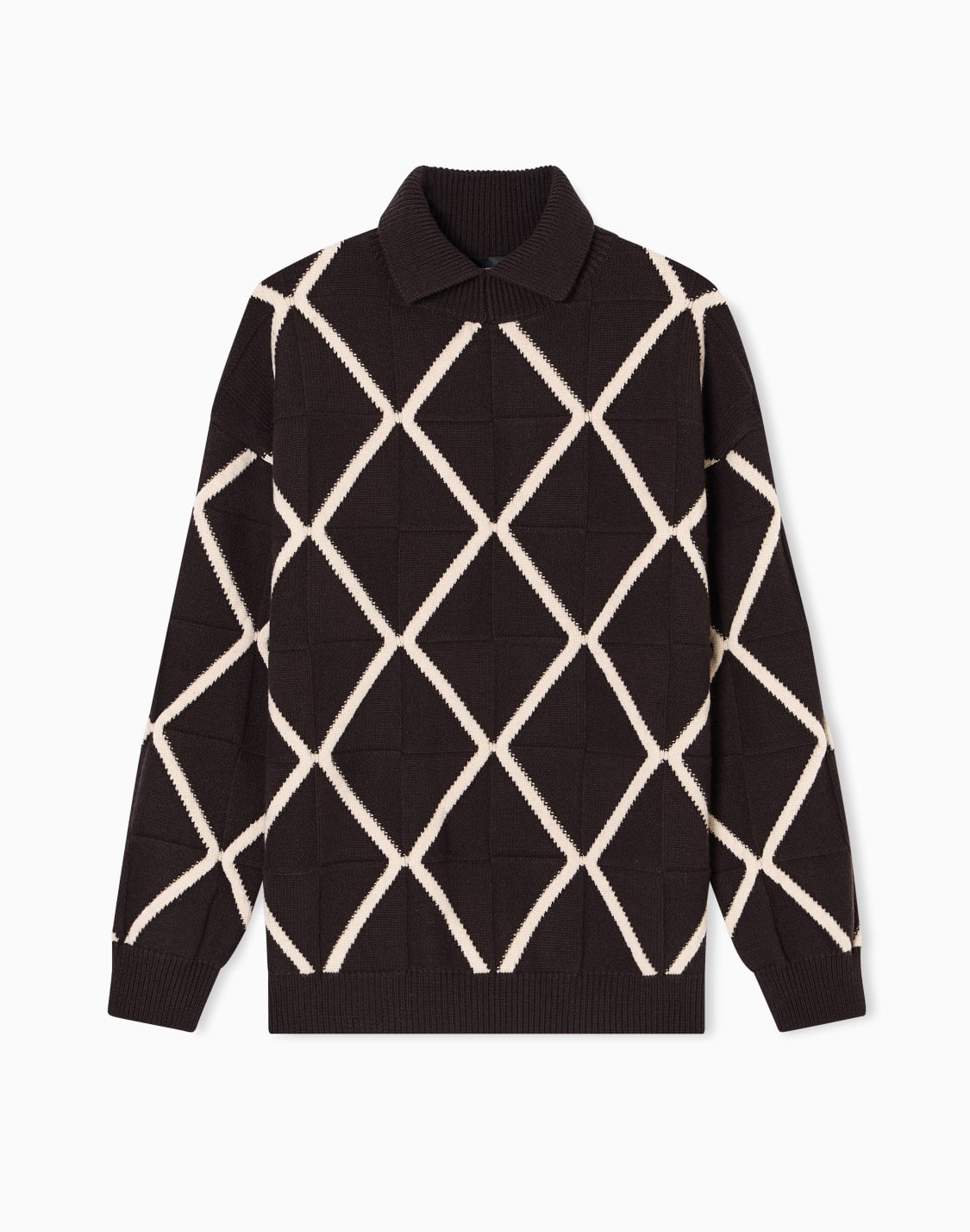 jacquard-wool-and-cashmere-blend-jumper-with-a-diamond-motif-patterned--emporio-armani