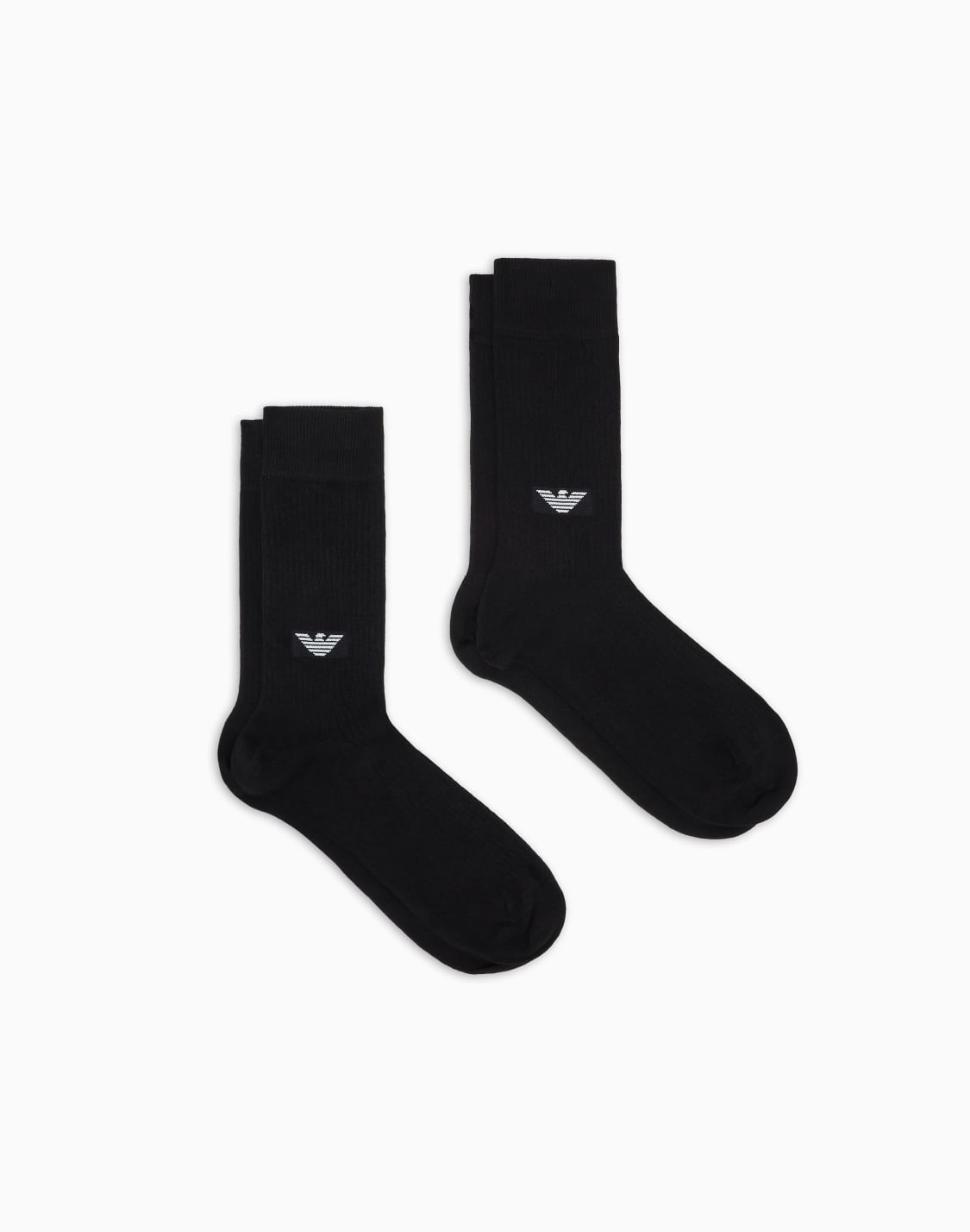 two-pack-of-asv-terrycloth-eagle-rib-socks-black--emporio-armani
