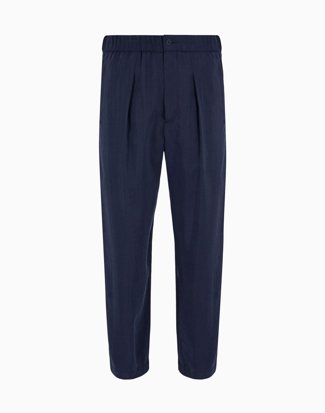 pantalon-une-pince-en-mlange-de-soie-lave-bleu-marine--giorgio-armani