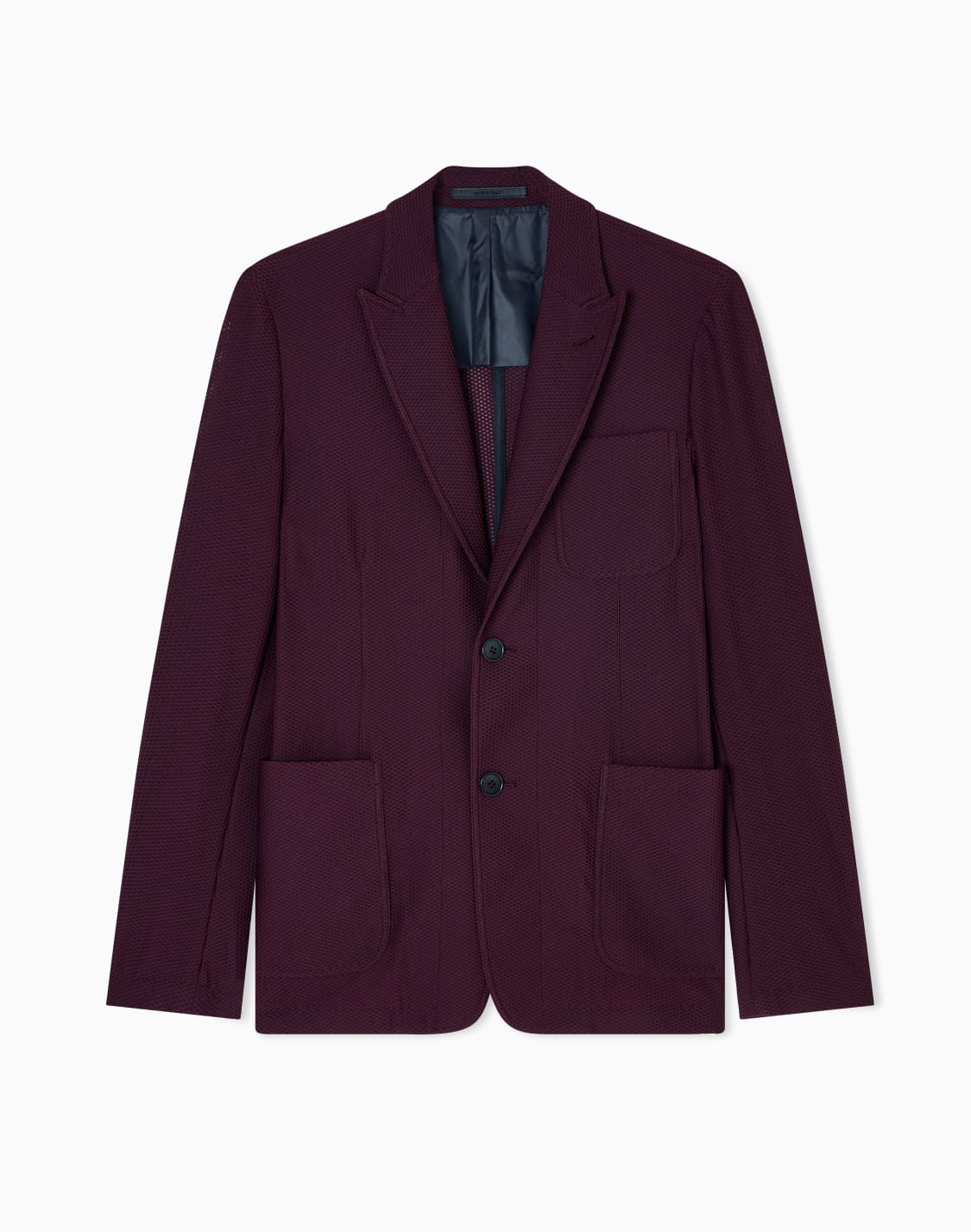 single-breasted-jacket-in-technical-waffle-fabric-burgundy--giorgio-armani