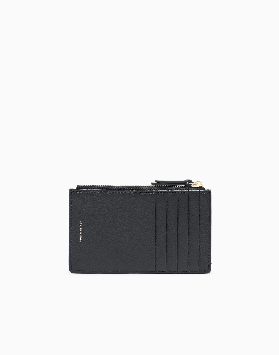 ジップ付きカドホルダ-タンブルレザ-ブラック--emporio-armani
