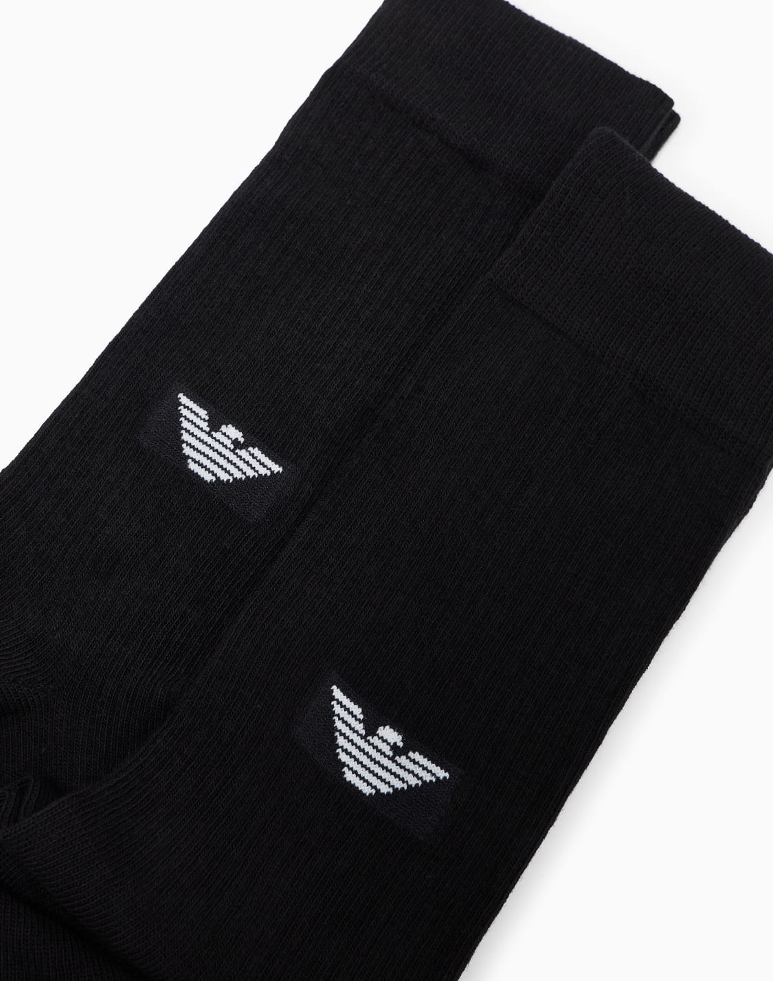 two-pack-of-asv-terrycloth-eagle-rib-socks-black--emporio-armani