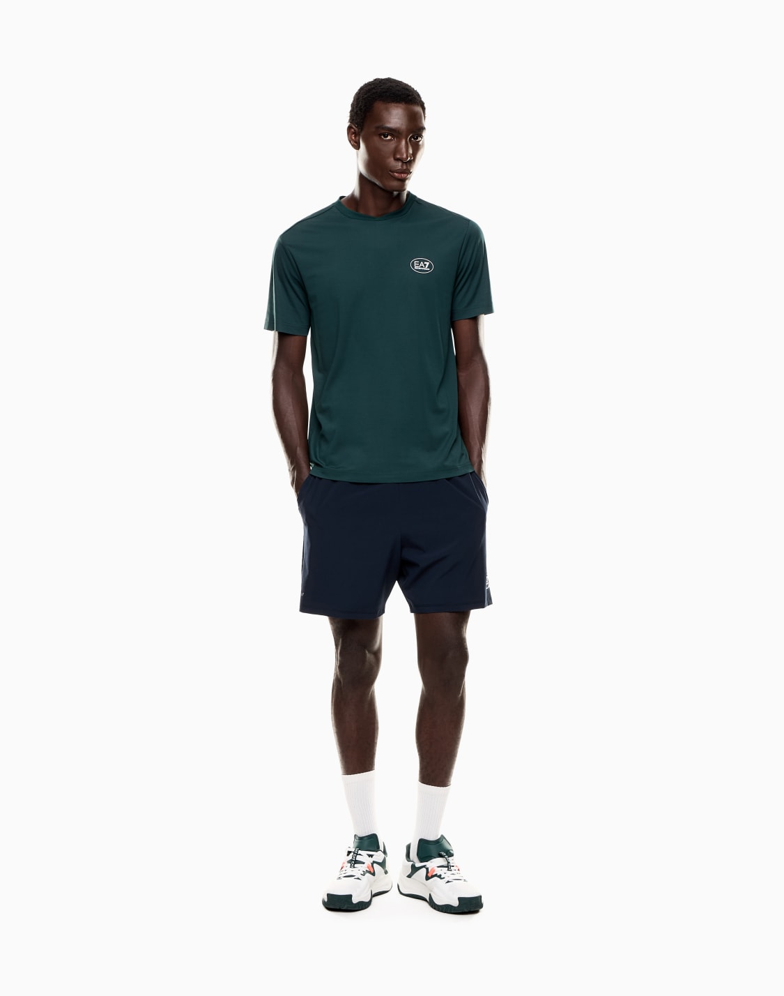 tennis-pro-ショトパンツ-ventus7テクニカルファブリック-ネイビブル--ea7