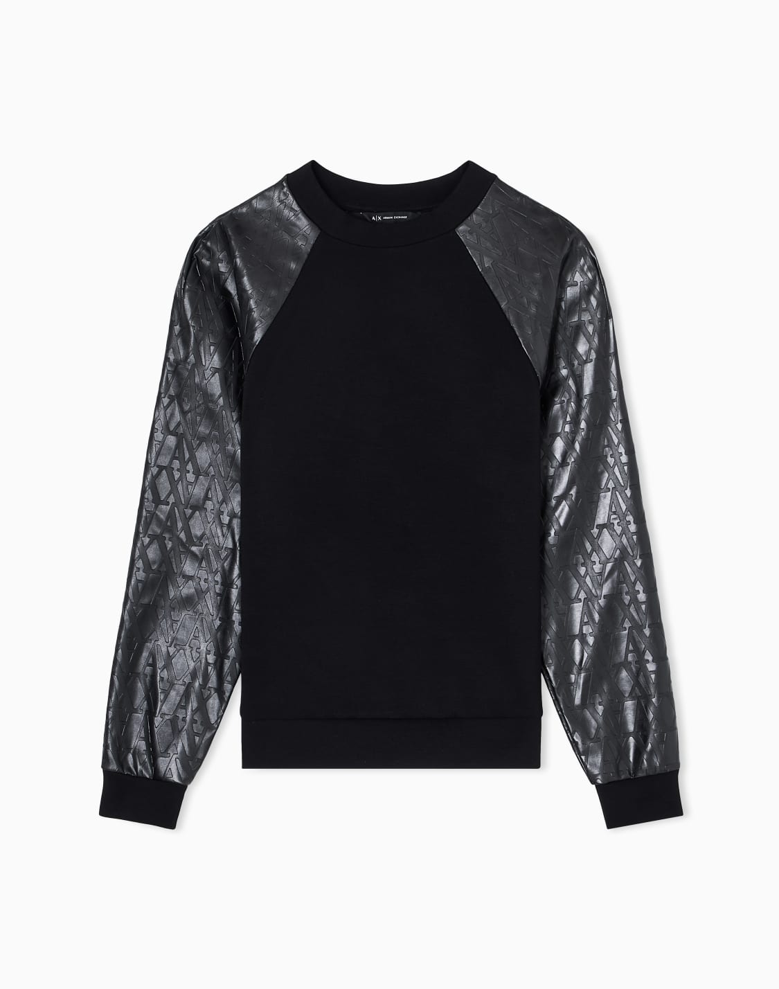 sweatshirts-without-hood-black--armani-exchange