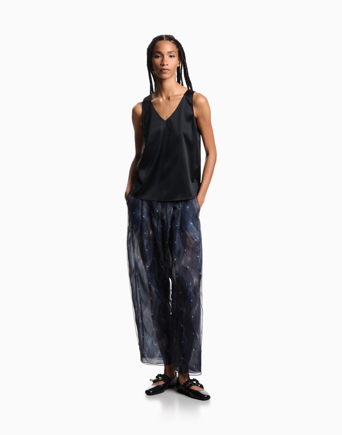 silk-satin-v-neck-top-black--emporio-armani