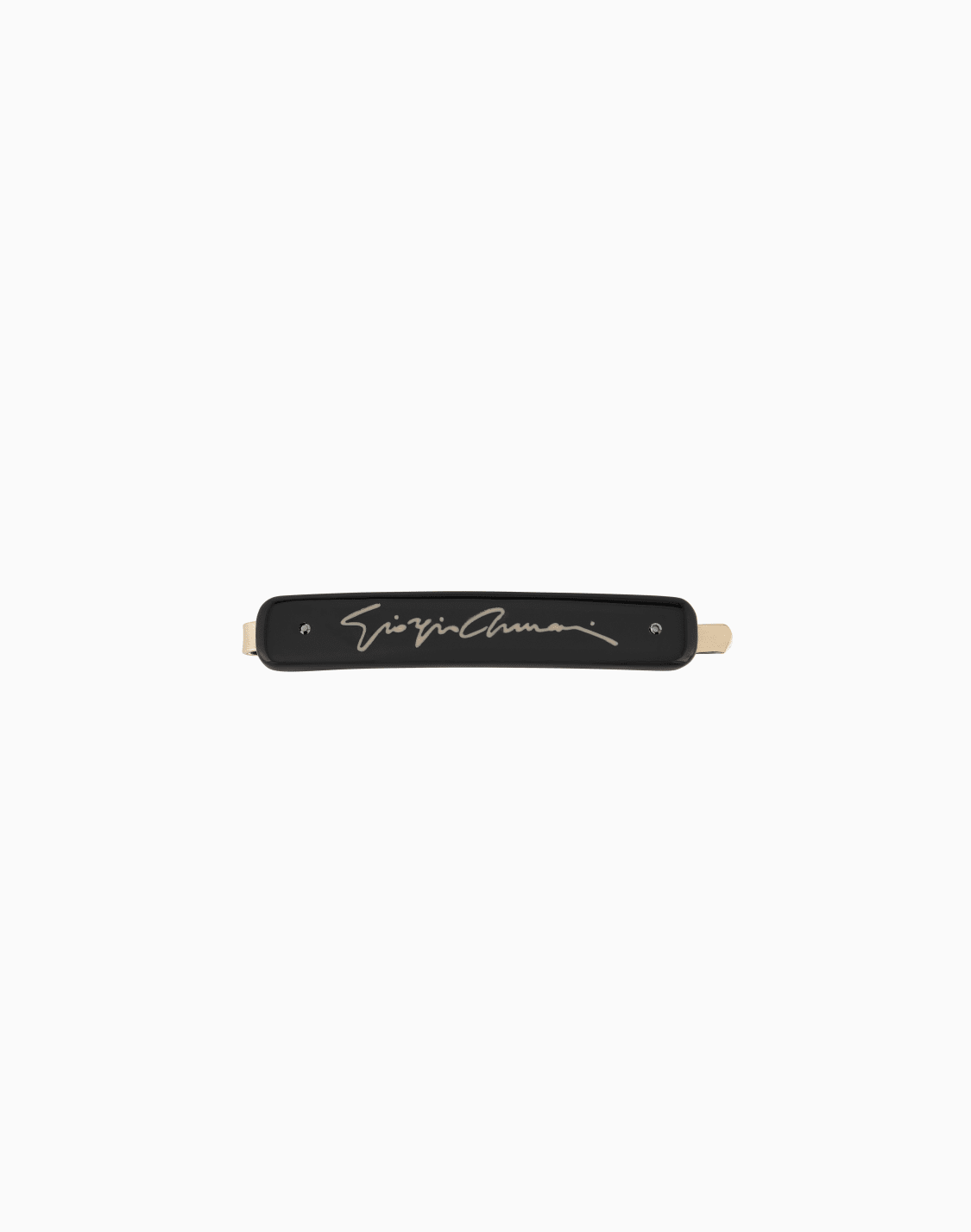 resin-hair-clip-with-signature-logo-black--giorgio-armani