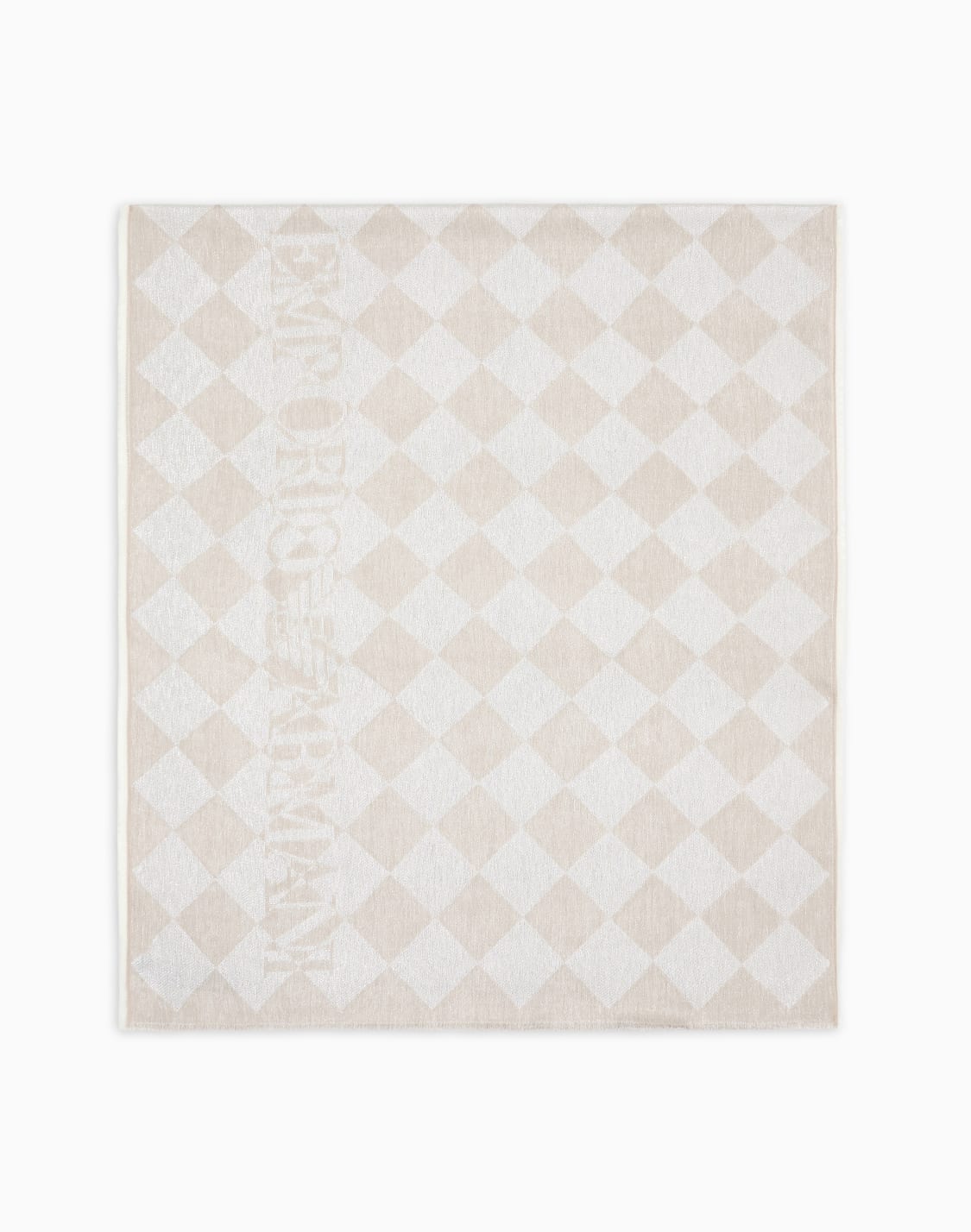 estola-de-lrex-con-motivo-de-cuadros-en-tejido-jacquard-beige--emporio-armani