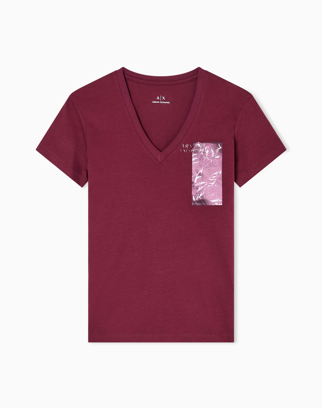 regular-fit-t-shirts-burgundy--armani-exchange