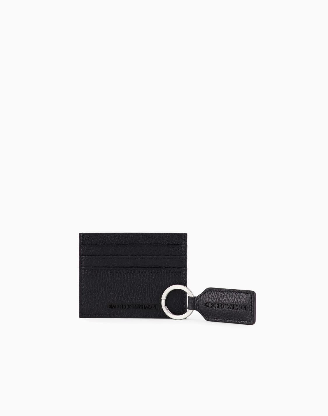 caja-regalo-con-tarjetero-y-llavero-de-piel-abatanada-negro--emporio-armani