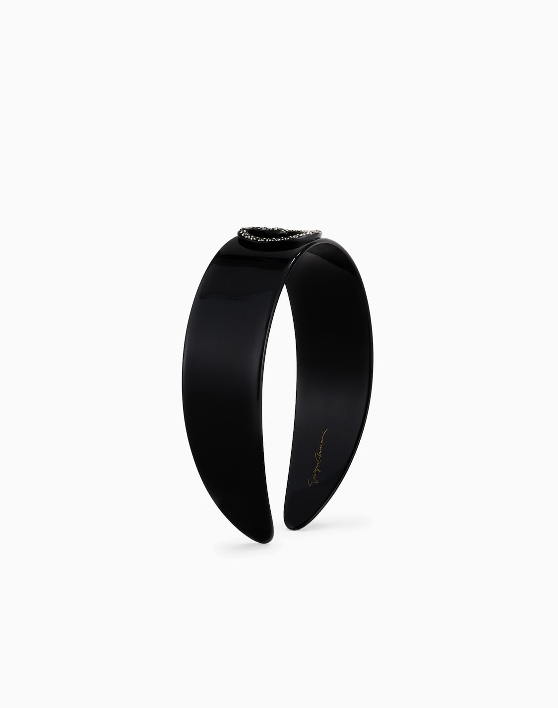 headband-with-crystal-logo-black--giorgio-armani