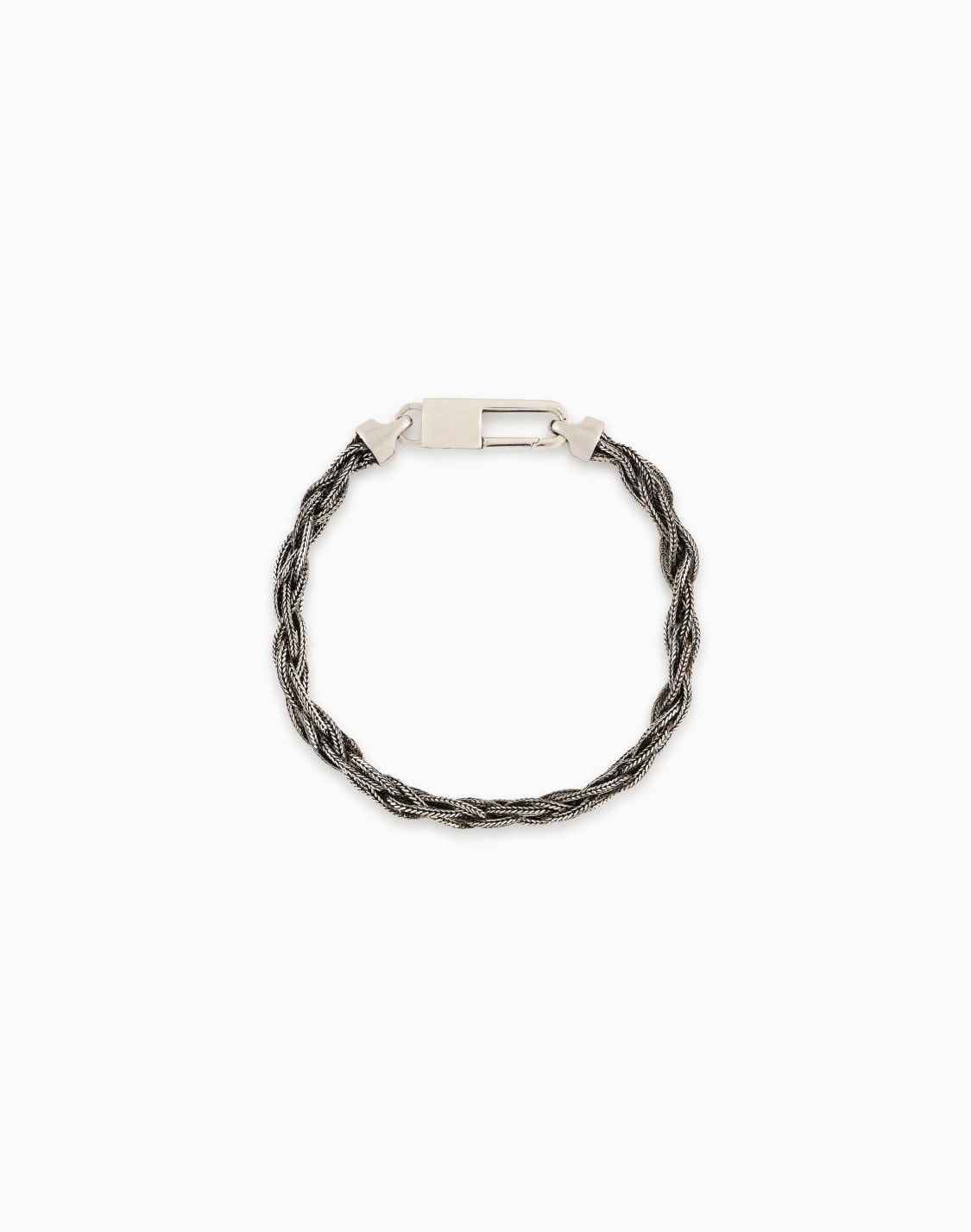 braided-sterling-silver-bracelet-silver--giorgio-armani
