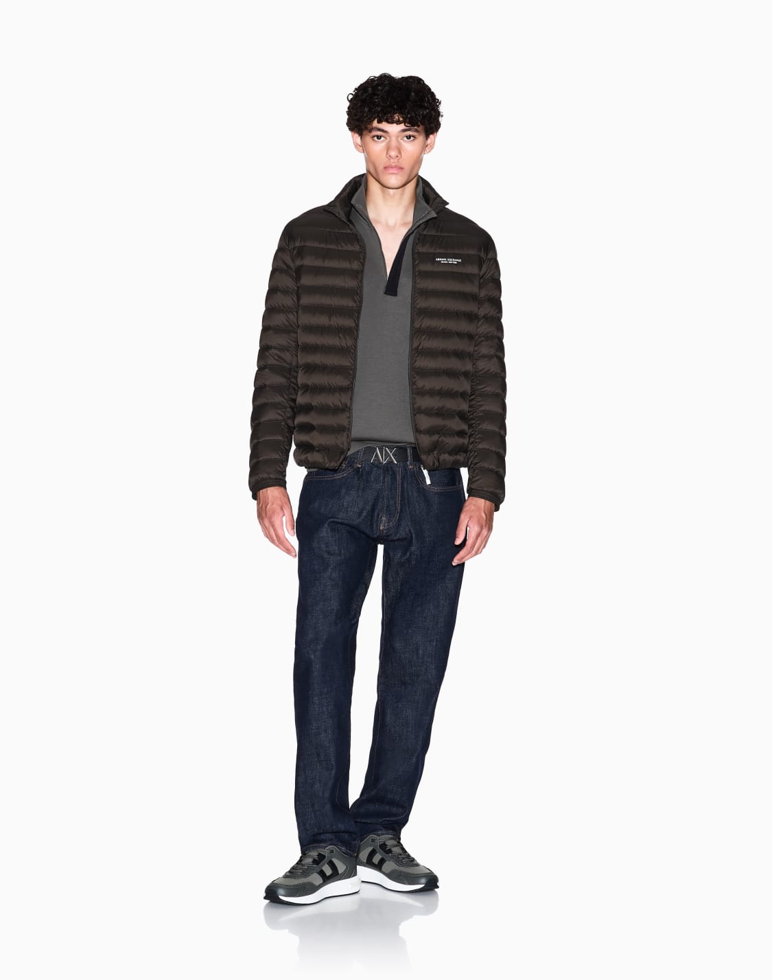 퀼팅-풀-지퍼-다운-재킷-브라운--armani-exchange