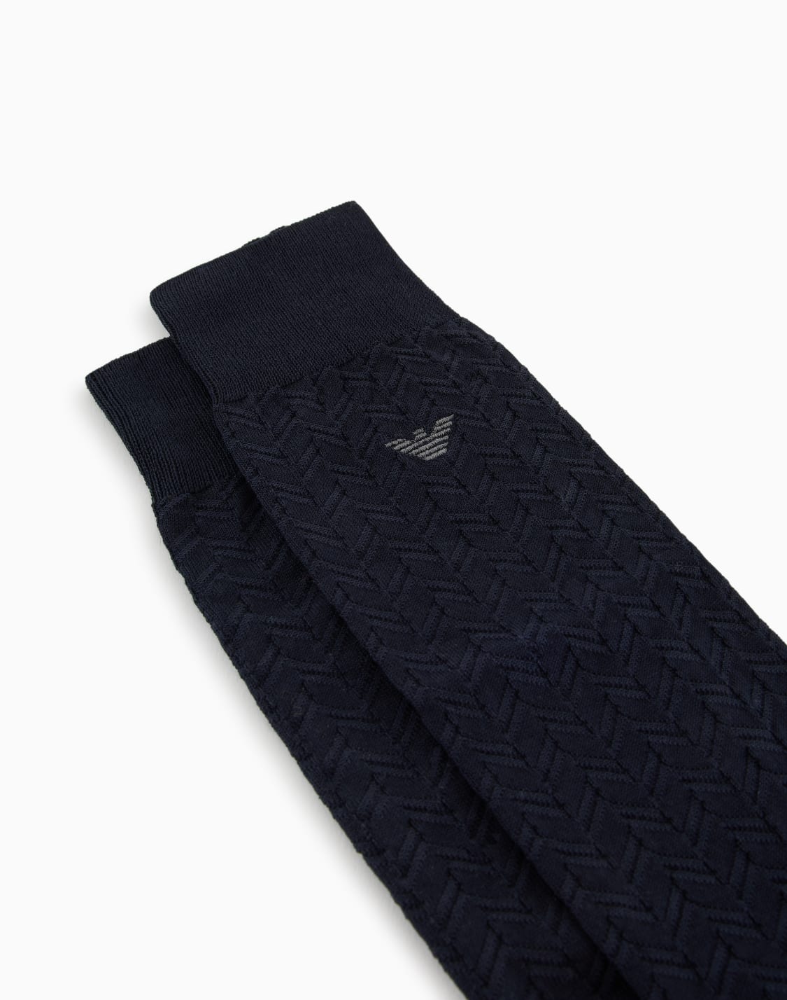 mi-bas-en-fil-dcosse-bleu--emporio-armani