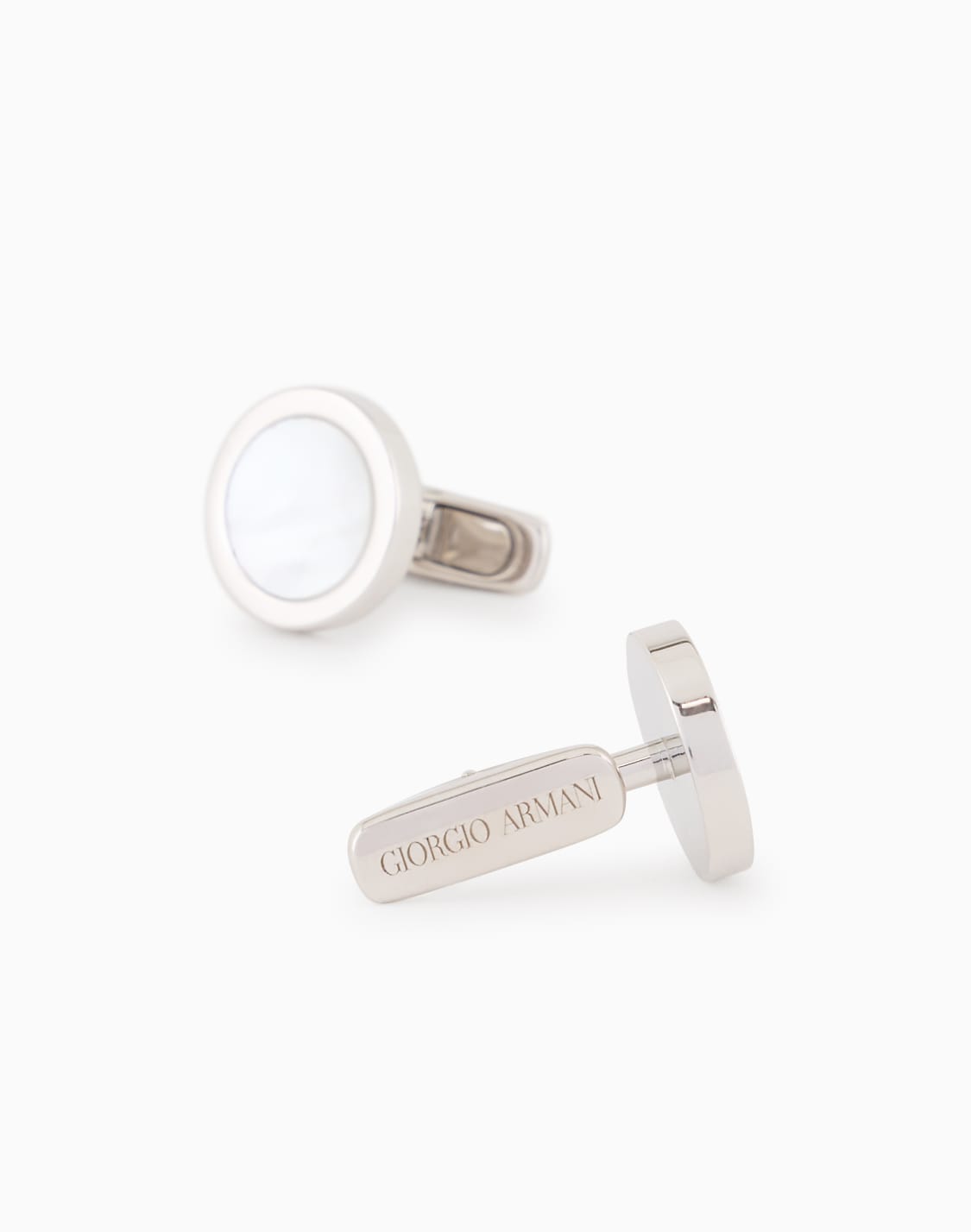 mother-of-pearl-and-sterling-silver-cufflinks-white--giorgio-armani
