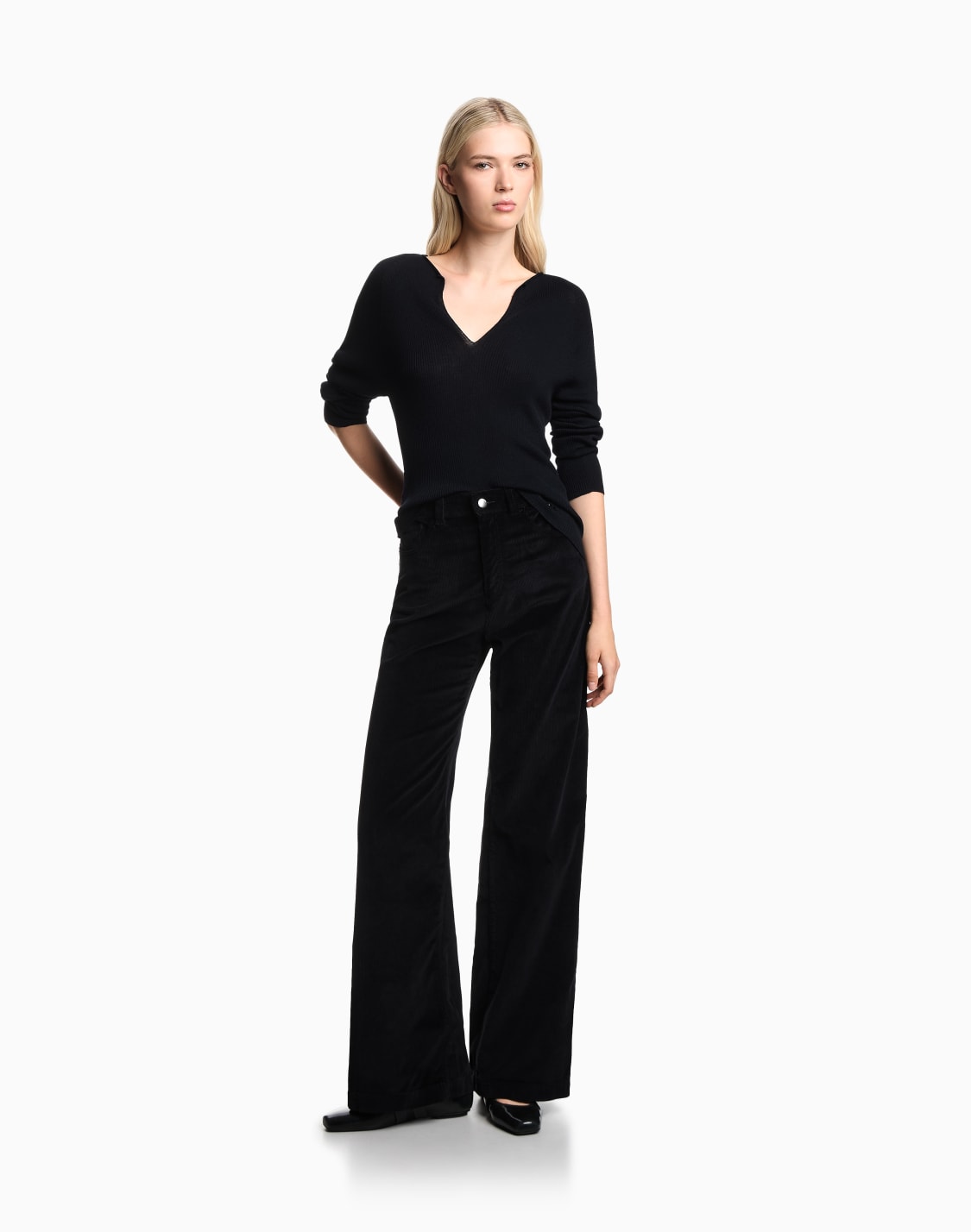 j14-regular-fit-garment-dyed-corduroy-trousers-black--emporio-armani