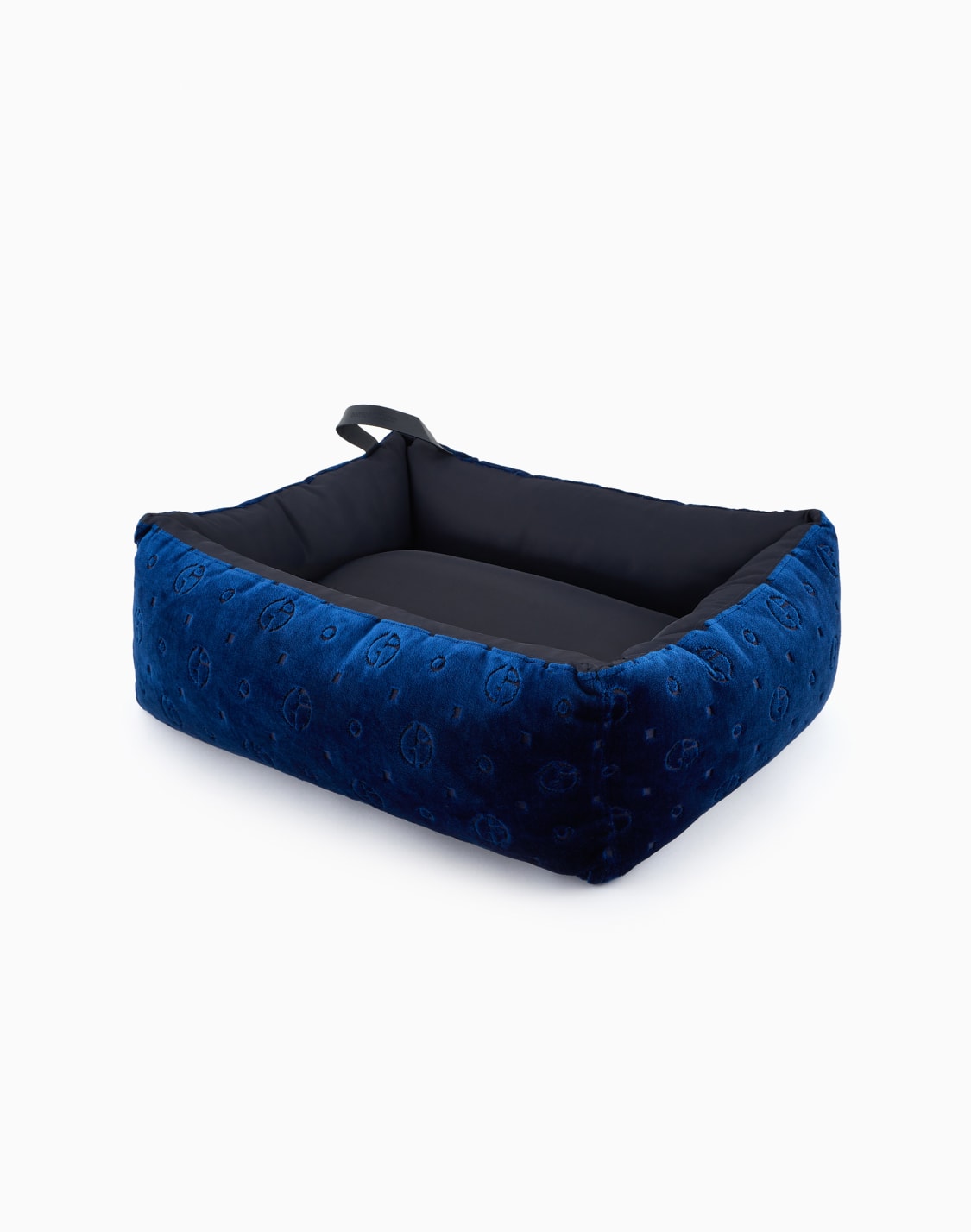 poldo-x-giorgio-armani-dog-bed-in-monogram-jacquard-velvet-blue--giorgio-armani
