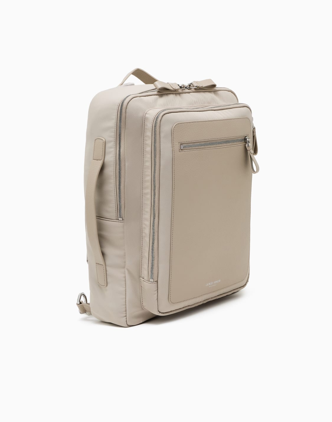 asv-nylon-and-pebbled-leather-backpack-beige--giorgio-armani