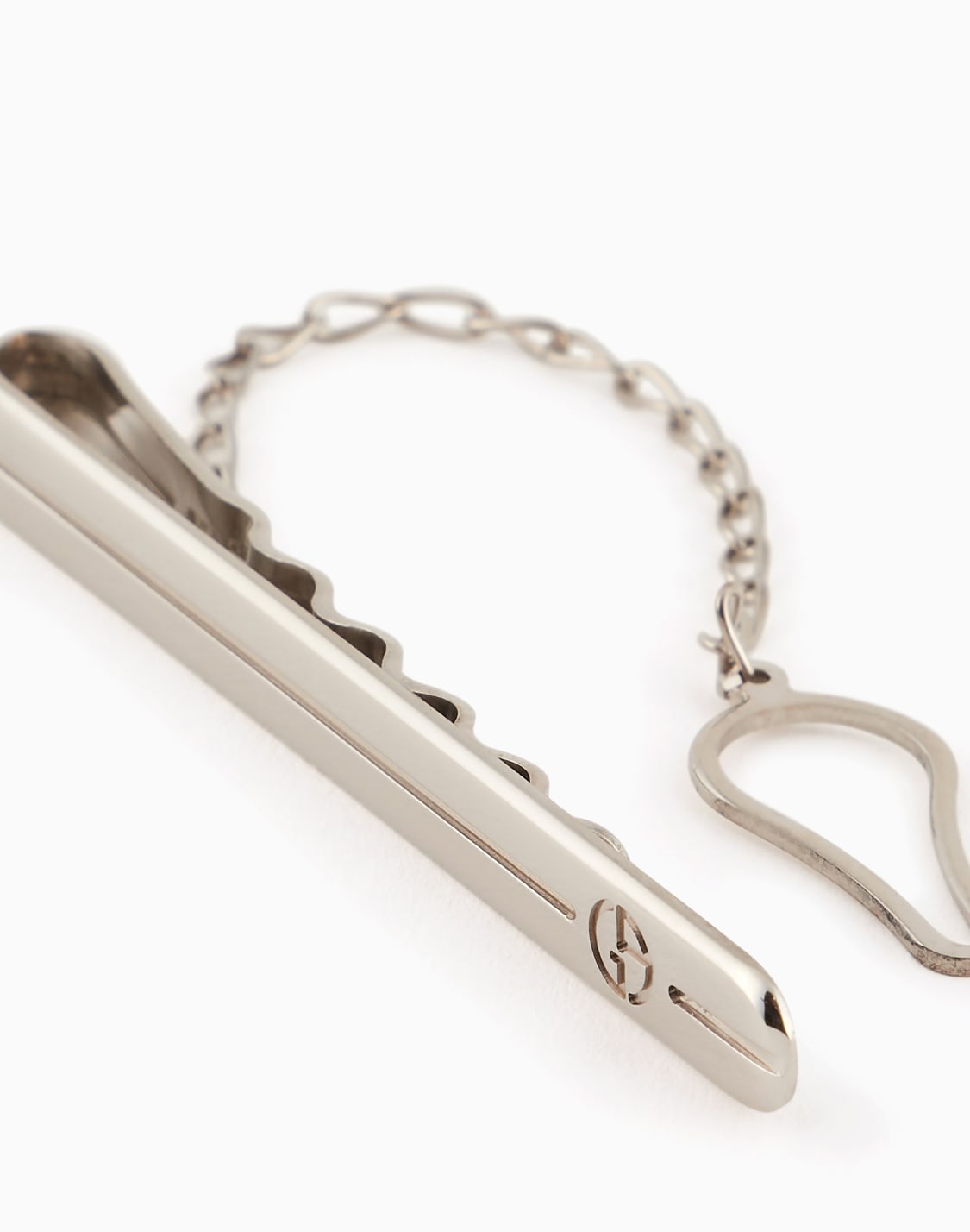 barrette-cravate-argente-argent--giorgio-armani